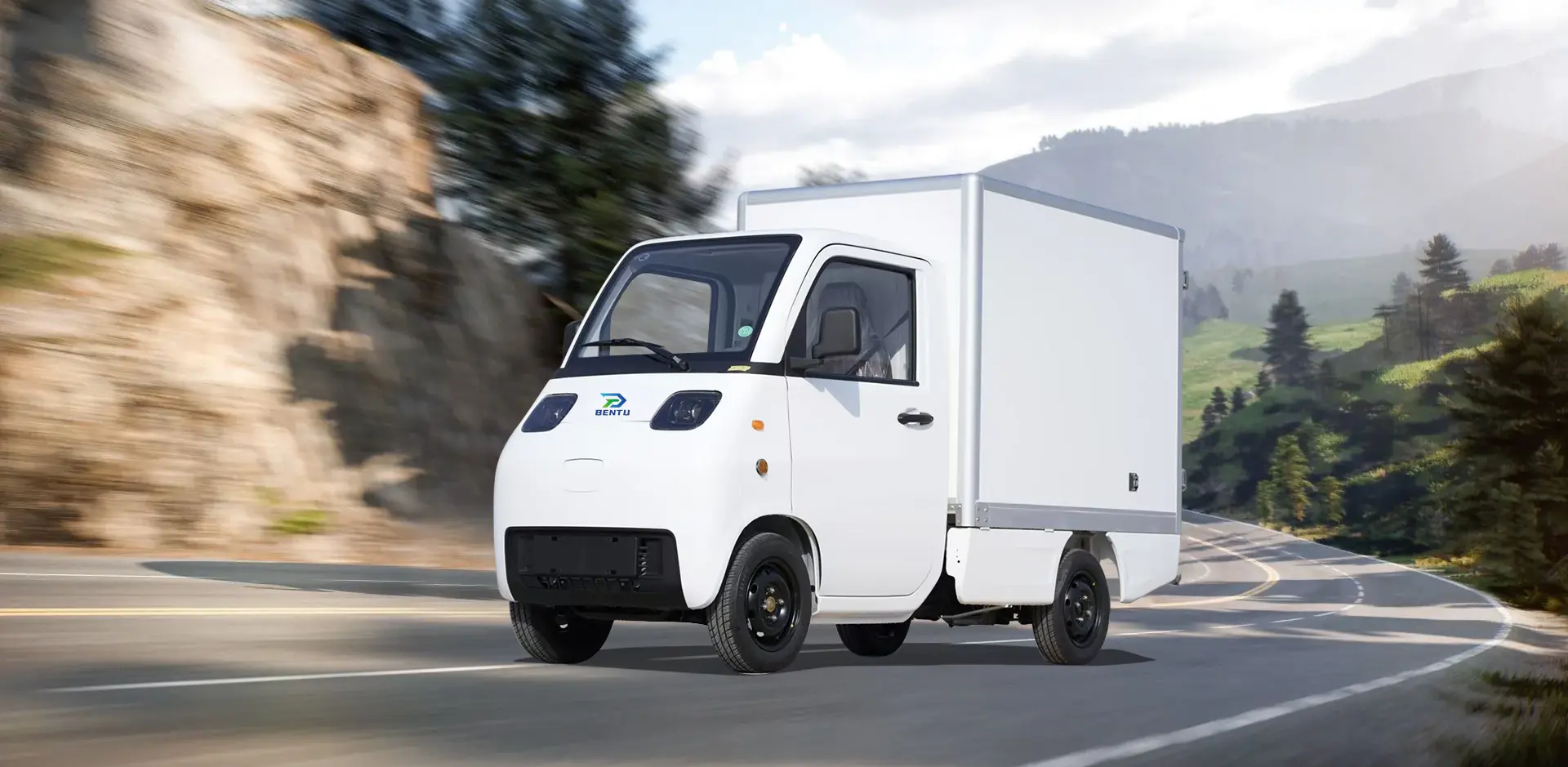 Cina CEEC Mini Electric Vehicle Delivery Delivery Box 3KW Factory